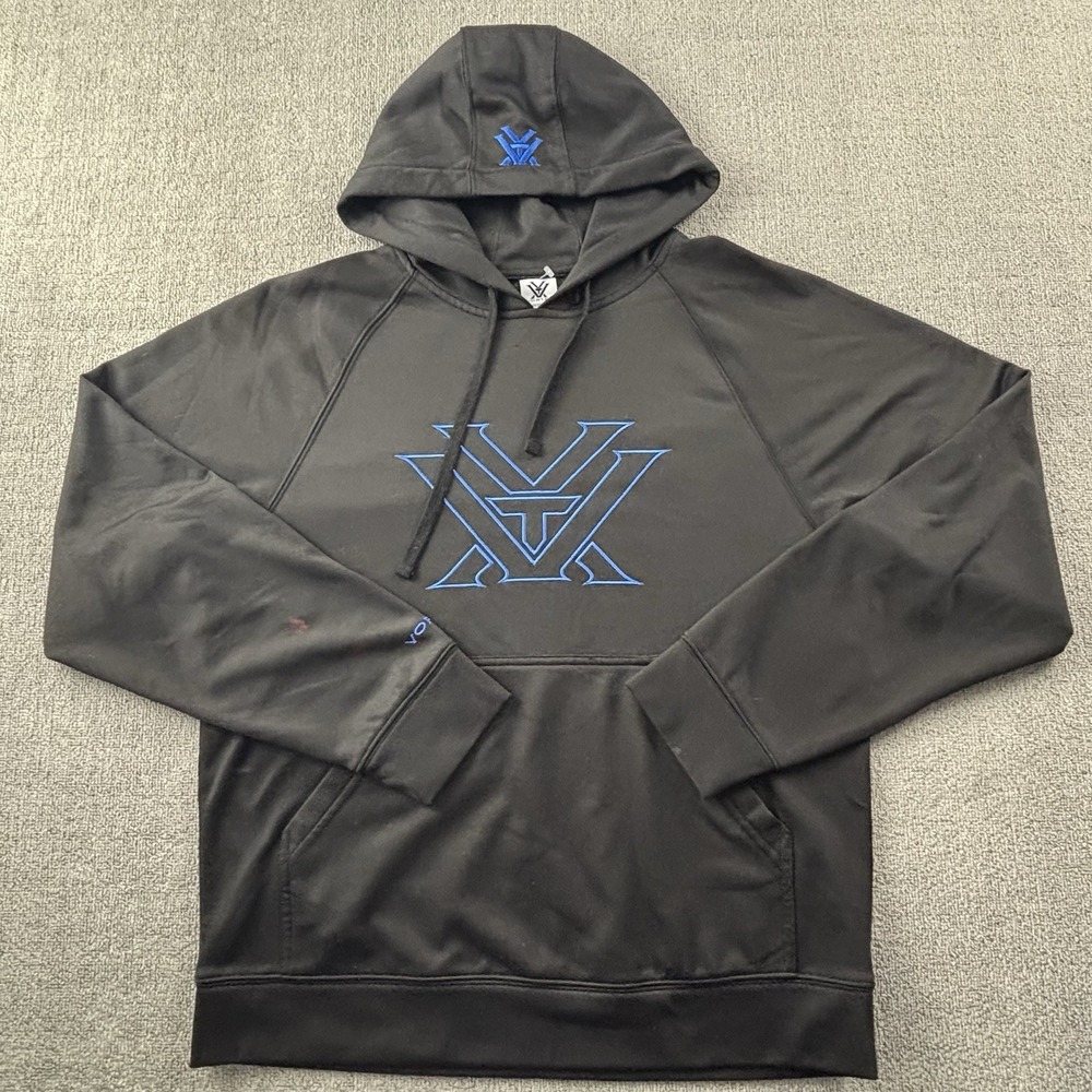 Vortex Optics Hoodie Adult Medium Black Long Sleeve Casual Sweater Men's